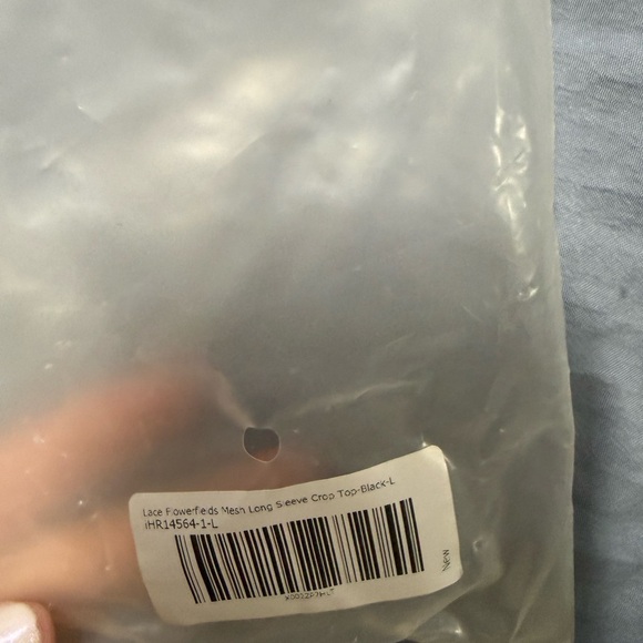 iHeartRaves Black Floral Embroidered Set W/ Flower Choker - Picture 5 of 5